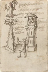 Mulighedens statue, en forbipasserende og anger [fol. 8r]