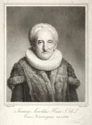 Johann Arnold Heise, 1819.