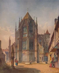 En fransk kirke, c1863, 1938