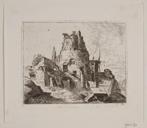 Ruin med tårn
