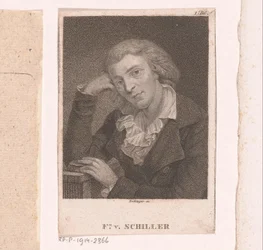 Portræt af Friedrich von Schiller