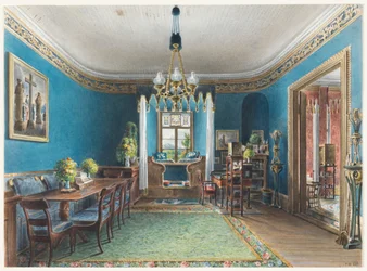 Det blå rum, Schloss Fischbach