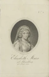 Gertrud Elisabeth Mara, født Schmeling 1749-1833, 1803.
