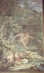 Flugt fra Cave of the Blinded Polyphemus, Scener fra Odysseen