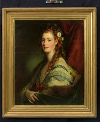 Marie Paterno, født Nemetschke, senere Amerling og Hoyos (kunstnerens fjerde hustru)