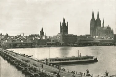 Köln, Tyskland, 1895.