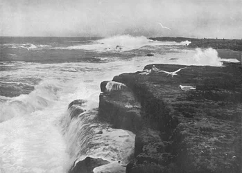 Filey Brigg, c1896