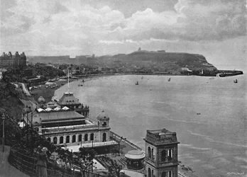 Scarborough: The South Bay and Spa, c1896