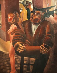 dagdrømmer; Le Reve Eveille - Dream at Wake, ca. 1926-27 (olie på lærred)