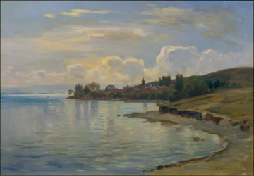 Landskabet ved Genfersøen ved Savoyens kyst (fransk: Paysage lémanique de la côte de Savoie)