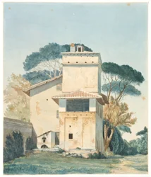 Raffaels atelier i Villa Borgheses har. Rom