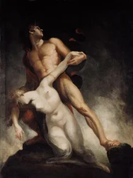 Syndfloden, ca. 1800.