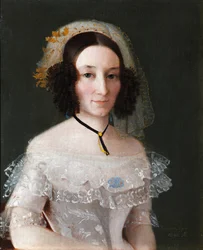 Portræt af Yelizaveta Alexeyevna Benkendorf, født Janova, 1845