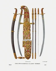 Sabelen til storprins Vladimir II Monomakh af Kiev, 1840
