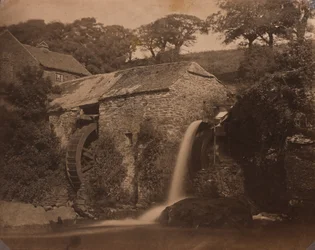 Donemark Mølle nær Bantry, ca. 1855 (foto)