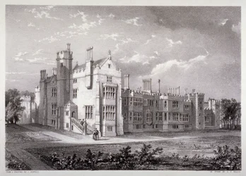 Udsigt over Lambeth Palace, London, c1830