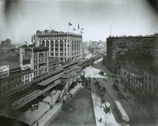 Broadway, nord fra 32nd Street, New York City