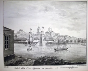Gruzino-godset, 1821-1822