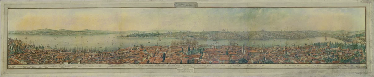 Udsigt over Konstantinopel