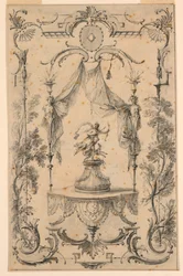 Design til vægpanel med tema Diana
