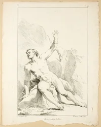 Figur, fra First Book of Academie Figurer indgraveret til dels af professorerne fra Royal Academy