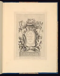Plate 1, Plate, Livre de vases (Book of Vases)