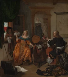 En musikalsk fest, 1659.