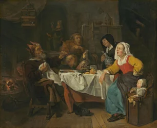 Kongen drikker