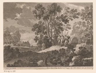 Kristus og Emmaus Landskaber med scener fra Kristi liv (serietitel)
