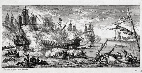 Søslaget ved Agosta (nuværende Augusta på Sicilien) mellem den franske flåde og en spansk og hollandsk alliance den 22. april 1676. Også kaldet slaget ved Gibel-bjerget (Mount Gibel) eller slaget ved Famagusta.