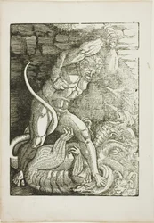 Hercules Killing the Lernean Hydra, fra scener fra Hercules