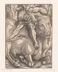 Hercules kæmper med Achelous Labours of Hercules (serietitel)