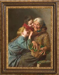 The Welcome Guest 1882 (olie på lærred)