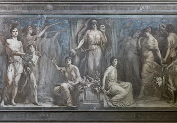 Allegori om komedie, detaljer