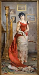 Harpespilleren