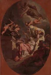 The Sacrifice of Iphigenia, 1789.