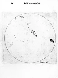Galileis observation af solpletter, 1613