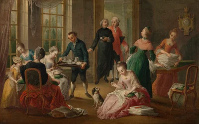 Eftermiddagste Eftermiddagssnacket, 1778.