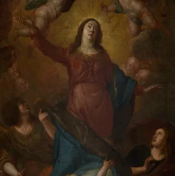 Sognekirke (Sint-Walburgakerk). Maleri. Gaspar de Crayer. 1652