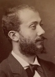 Portræt af komponisten Alexandre Luigini 1850-1906, 1900.