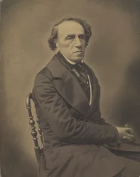 Portræt af komponisten Giacomo Meyerbeer 1791-1864, 1853-1854.