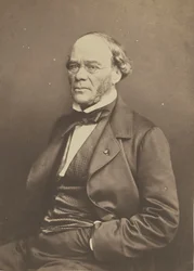 Portræt af komponisten Jacques Fromental Halévy 1799-1862, 1855-1859.