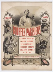 Theatre des Bouffes-Parisiens af Jacques Offenbach, 1865.