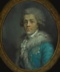 Portræt af grev Roman Ignacy Franciszek Potocki 1750-1809, ca 1784