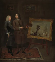 Thomas Walker og Peter Monamy, ca. 1735