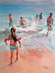Strandliv på Fuerteventura