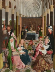 Det hellige slægtskab. Omkring 1495