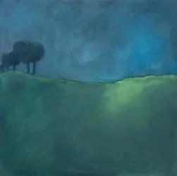 Landskab, 2019 (olie på lærred)