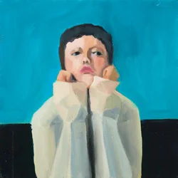 Sulky girl, 2016 (olie på lærredsplade)