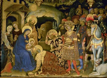 The Adoration of the Magi (tempera på træ)